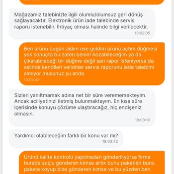 Eksik Parçalı Tost Makinesi Ve Cevapsız İade Süreci