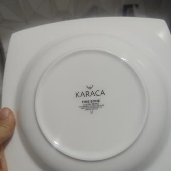 Karaca Yemek Takımında Renk Transferi Ve Yaldız Soyulması, Garanti Ve Servis Sorunları