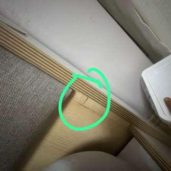 Karyola Başlığındaki Çatlak İçin Garanti Değişim Talebi