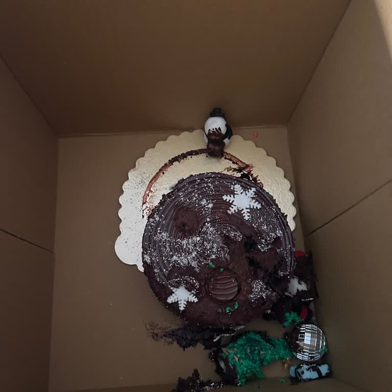 Yemeksepeti'nde Dağılmış Pasta, Gıda Boyası, Kuponlu Yetersiz İade Ve Saygısız Hizmet