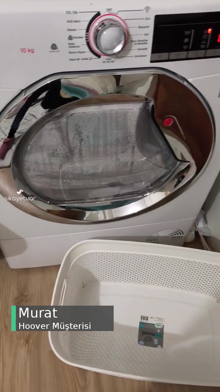 Hoover Çamaşır Kurutma Makinesi Nemi Dışarı Veriyor Ve Çok Geç Kurutuyor! videonun kapak resmi