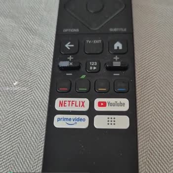 Philips TV Kumandası Tuş Soyulması