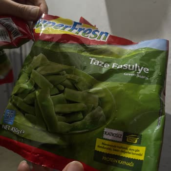 İstanbul Kağıthane'de Superfresh Dondurulmuş Fasulyede Dikenli Yabancı Madde Bulunması