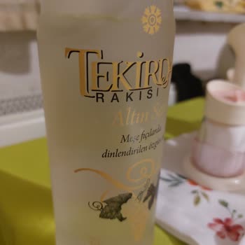 Tekirdağ Rakısı Şişesinde Cam Parçacıkları Görülmesi Ve İade Talebi