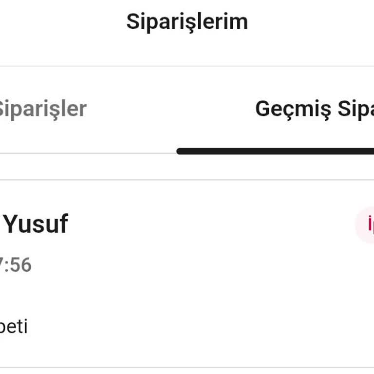 Siparişim Saatlerce Bekledi Ve Bilgilendirme Yapılmadan İptal Edildi