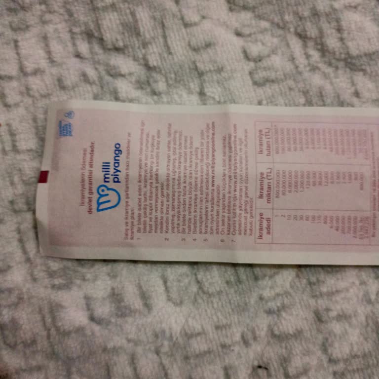 Pendik Meydan’ta Mühürsüz Milli Piyango Biletlerinin Geçerliliği Ve Denetim Talebi