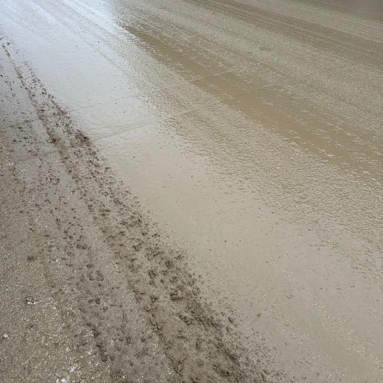 Ankara Büyükşehir Belediyesi İncek Mahallesi’nde Hafriyat Kamyonları Yol Çevriminde Çamur Sorunu