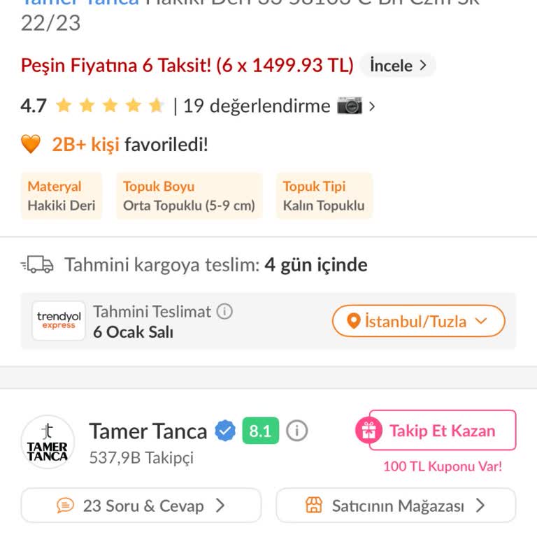 Üretim Hatası Olan Çizme İçin Haksız İade Reddi