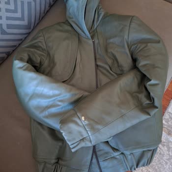 Dolap'tan Kuzu Derisi Mont Sahte Suni Deri, İade Reddi