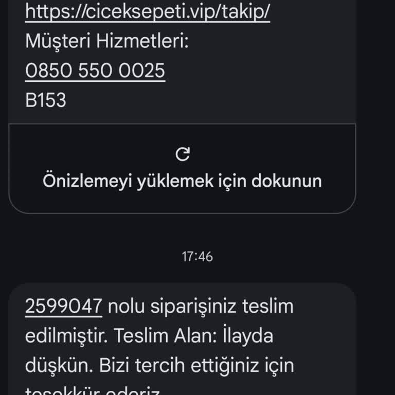 Çiçek Sepeti'nden Yanlış Teslimat Ve Gecikme Nedeniyle Mahcup Oldum