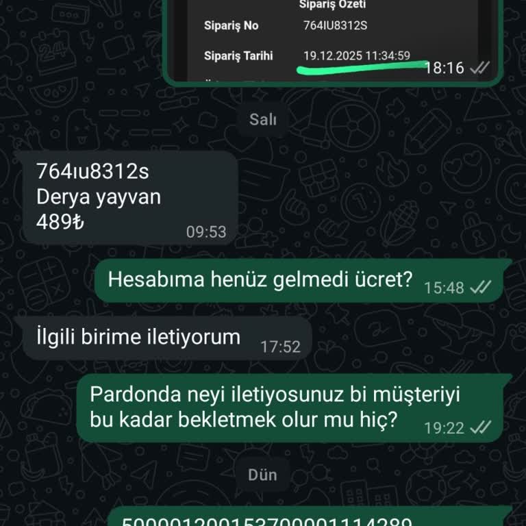 Eksik Triko Pantolon Takımının 490 TL İadesi Hâlâ Gerçekleşmedi