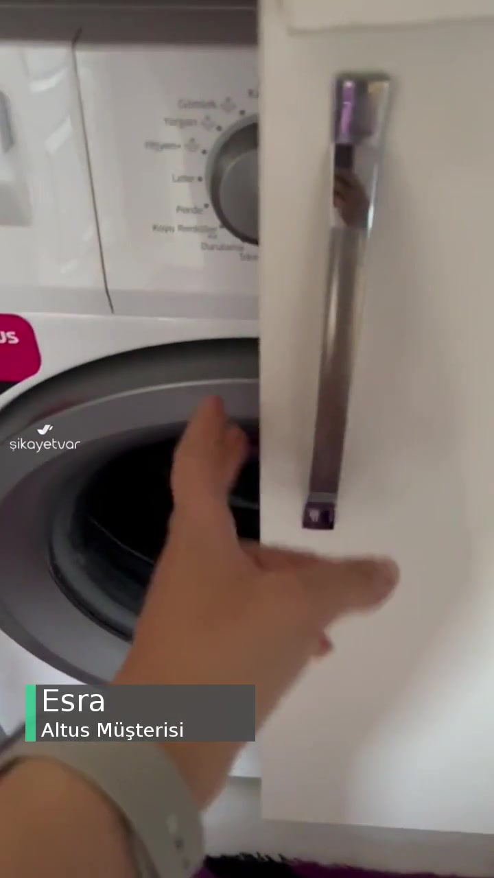 Altus Çamaşır Makinemin Sesli Çalışmasından Dolayı Birebir Değişim İstiyorum videonun kapak resmi