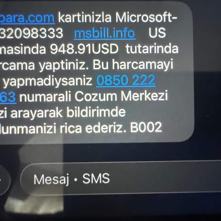 Enpara Kredi Kartımdan Yetkisiz Microsoft İşlemi İptali Ve İade Talebi