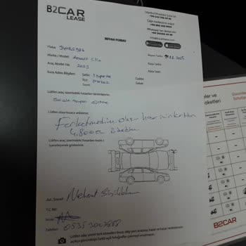 B2Car’da Yanıltıcı Hasar İddiası Ve Haksız Ücret Talebi