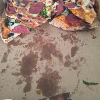 Dağılmış Pizza Ve İade Cevapsızlığı