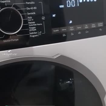 Arçelik 12140 Mx Çamaşır Makinesi Sıkma Yapmıyor, Ürünü İade Almıyor