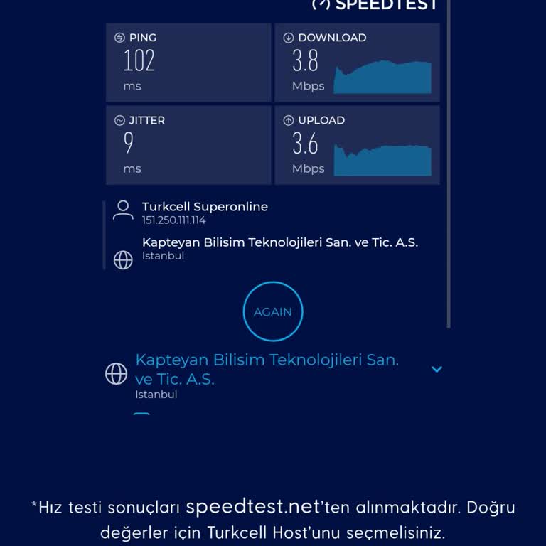 Superonline'da Söz Verilen 50 Mbps Hız Sağlanmıyor Ve Destek Erişiminde Sorun