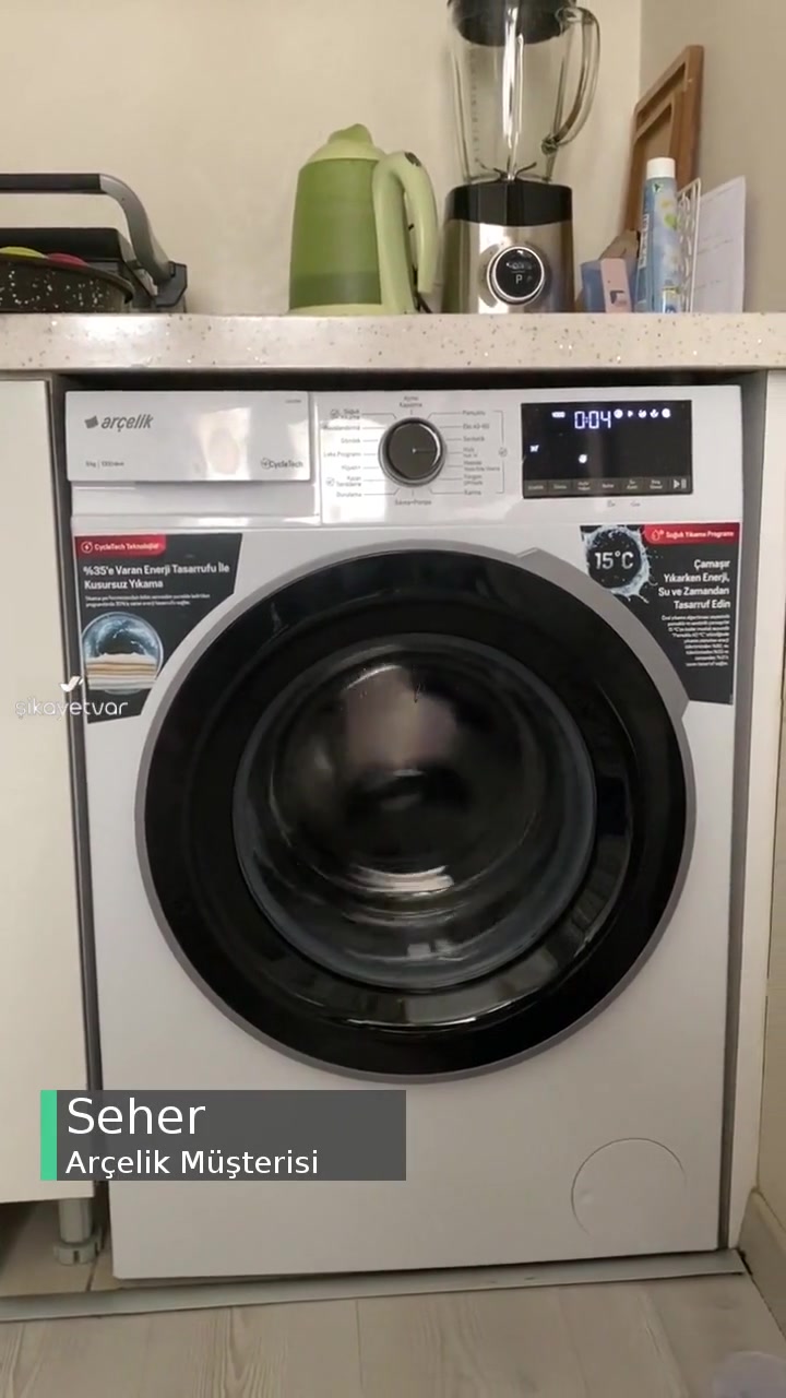 Arçelik 9100 Dmx Çamaşır Makinesi Kronik Sarsıntı Ve Isıtmama Sorunu! videonun kapak resmi