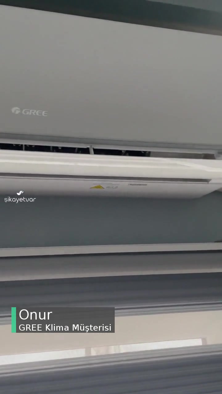 Gree Gree Airy18000 Klima Çalışmıyor! videonun kapak resmi