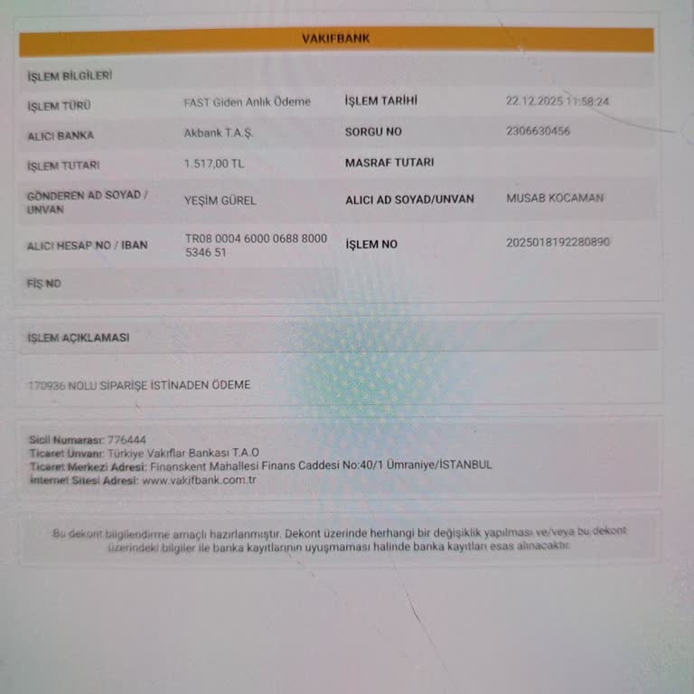 Ödenen 1.517 TL Ücretin İadesi Ve Kayıp Site Şikayeti