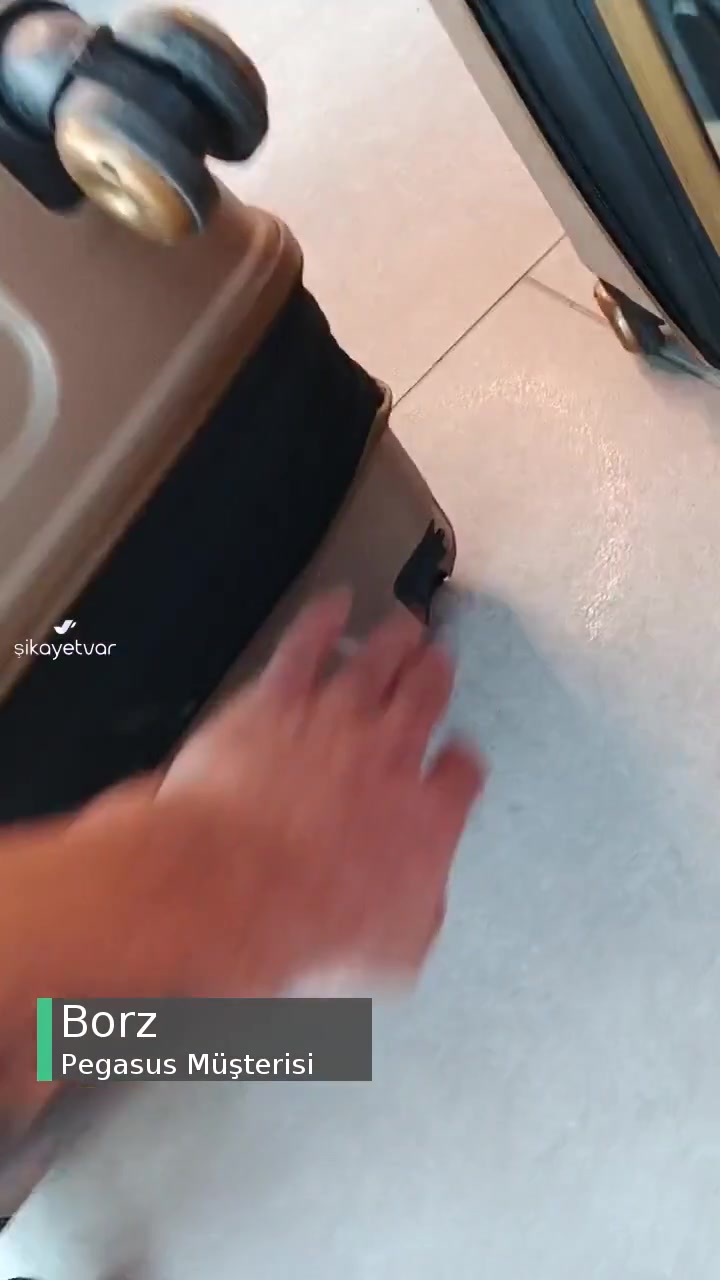 Pegasus Valizim Kırık! videonun kapak resmi