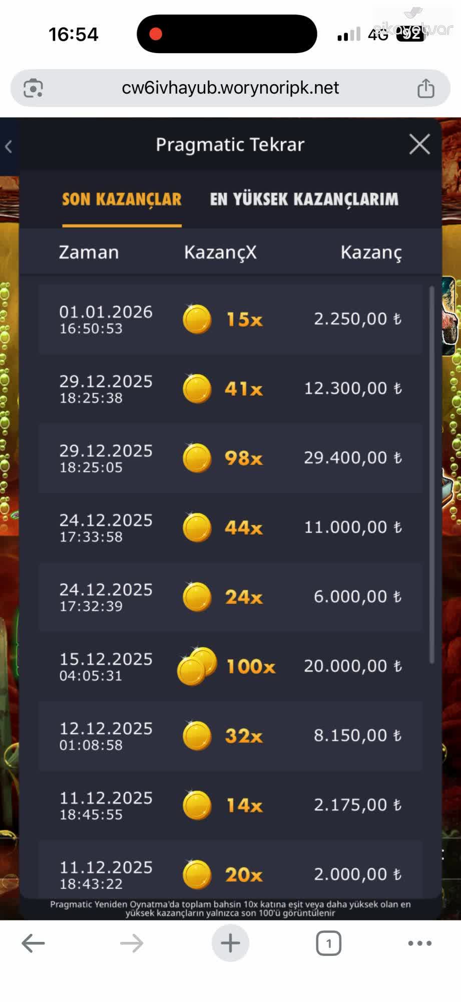 500 - 170/200 - Şikayetvar