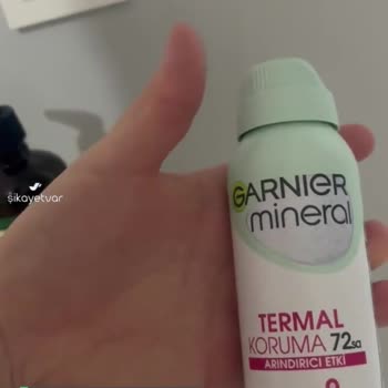 Garnier Termal Deodorant Kapak Sorunu