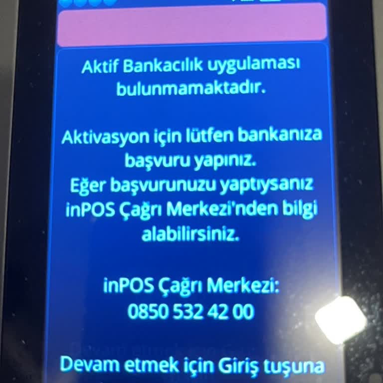 Pos Cihazım Açıklamasız İptal Edildi Ve 3000 TL Kayıp Yaşadım