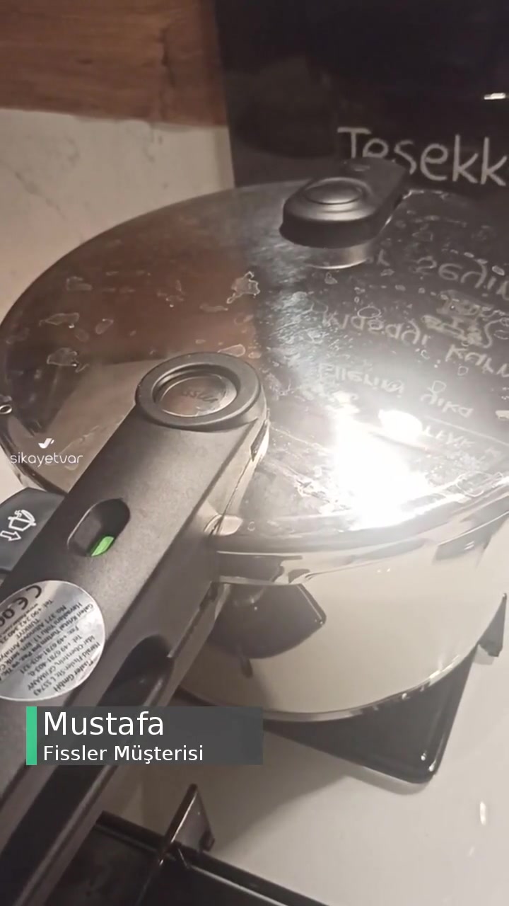 Fissler Kapaktan Hava Kaçırma Sorunu videonun kapak resmi