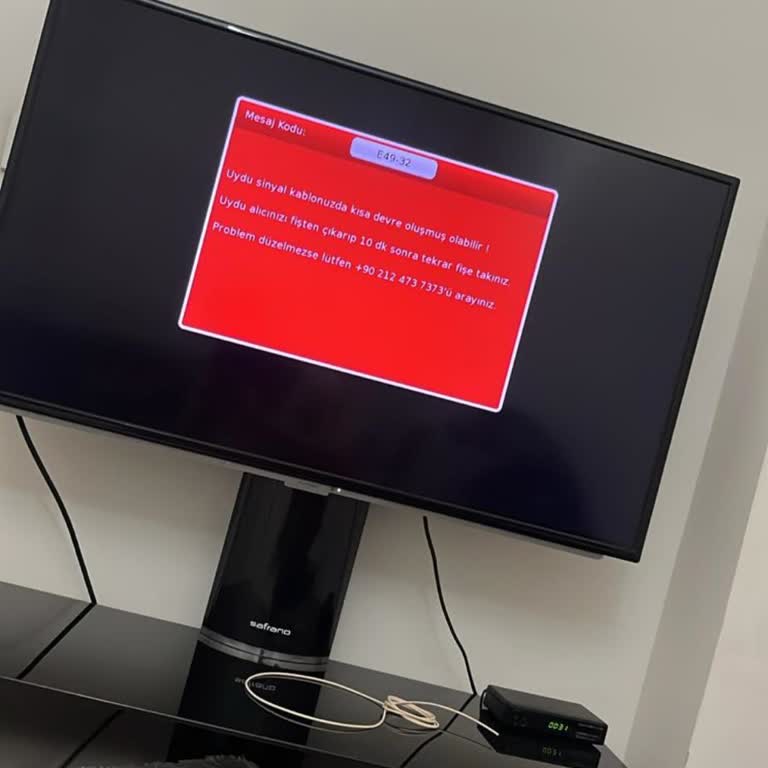 Kurulum Sonrası TV Yayını Kesildi, Turkcell Superonline Cevapsız