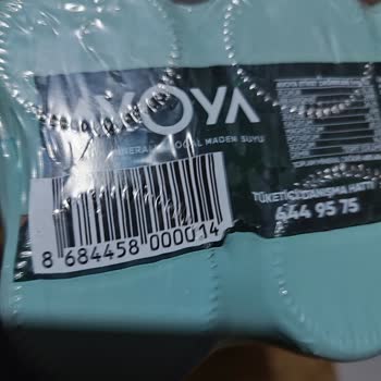 Avoya Sade Maden Suyunda Aşırı Koku Ve Tat, Fişsiz İade Ve Kalite Kontrolü Talebi