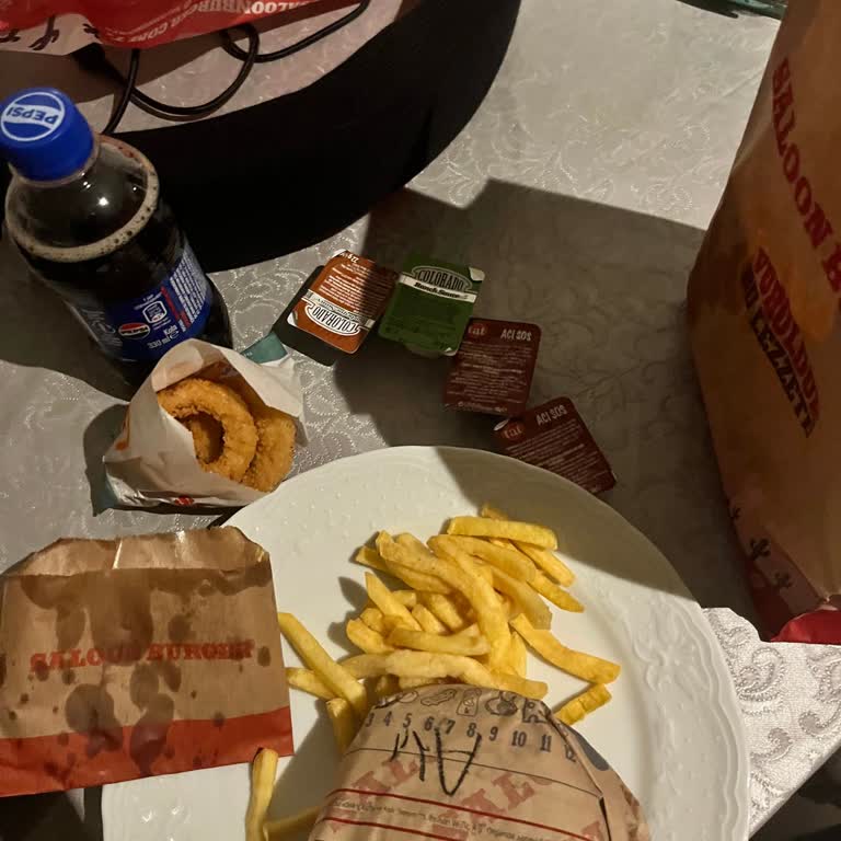 Saloon Burger Eksik Ve Yanlış Sipariş, İade Sorunu