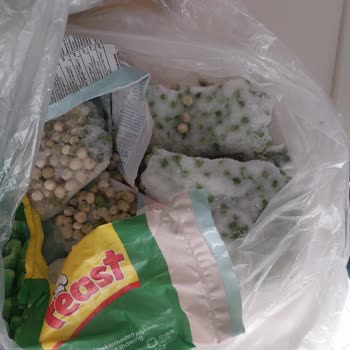 Feast Dondurulmuş Bezelyede Olgunlaşmamış Ürün Şikayeti