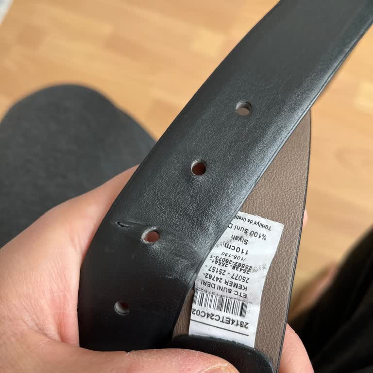 Hatemoğlu Kemerlerde Sürekli Yırtılma Sorunu Ve Ücret İadesi Talebi