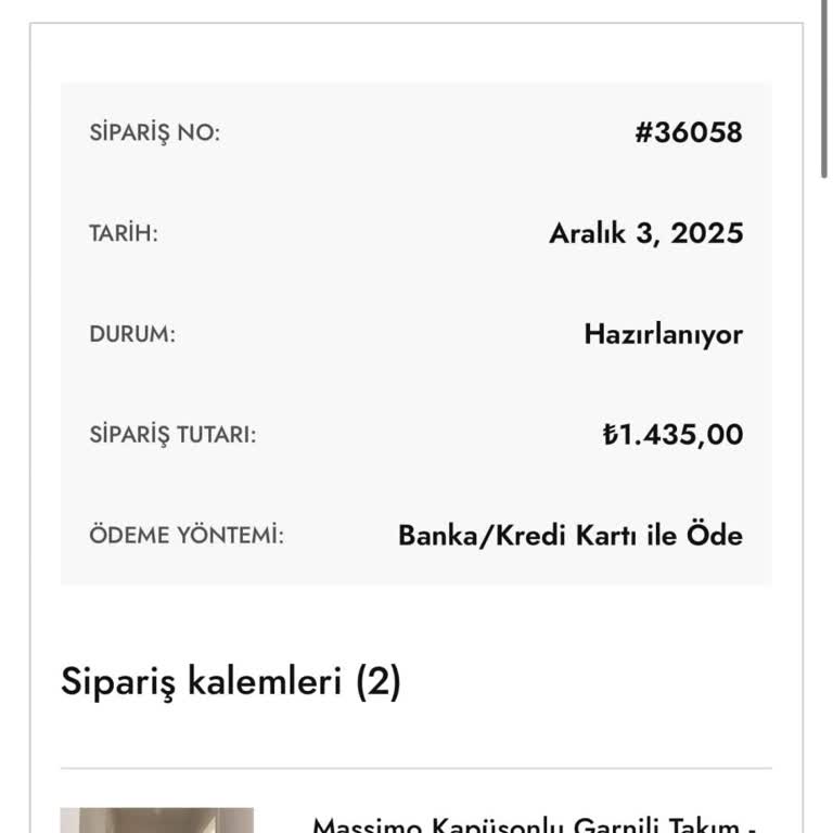 Touche İpek’tan Ödeme Yapılan Siparişin Gönderilmemesi Ve İletişimsizlik