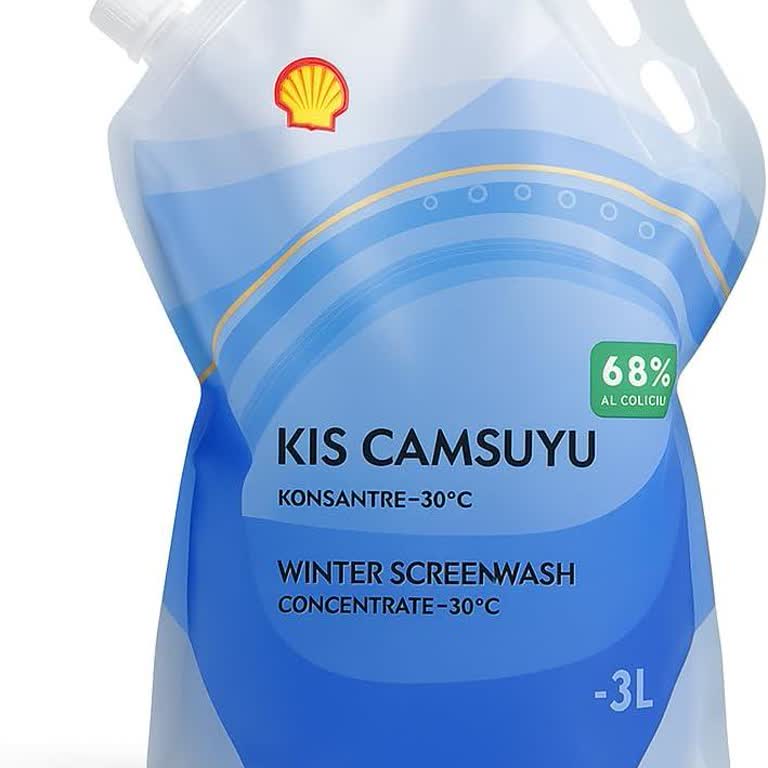 Shell Silecek Suyu -30°C Etiketini Aşarak -10°C'de Dondu