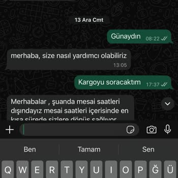 Kargo Takip Bilgisi Eksikliği Ve İade Talebi