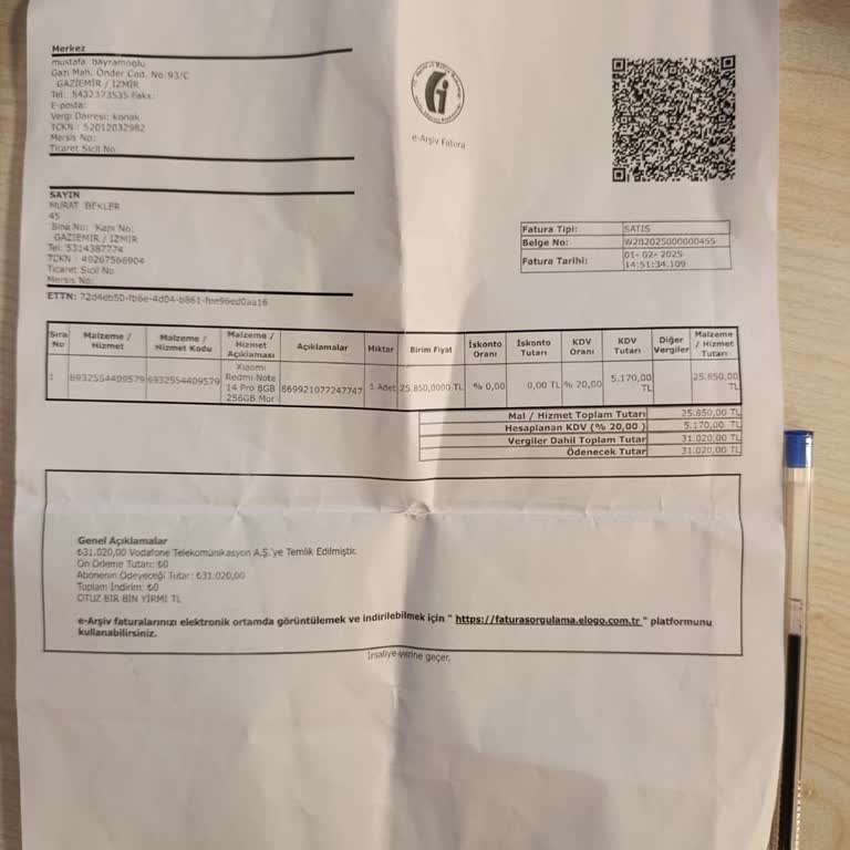 IMEI Kopyalanması Sorunu Yaşadığım Sıfır Telefonun İadesi İçin Şikayet