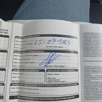 Garanti Süresi İçinde Çalışmayan İnci Akü'nün Ücretsiz Değişimi Talebi