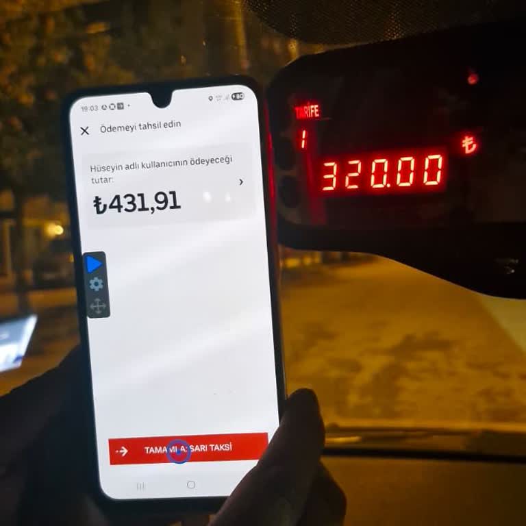 Uber Taksi Ücretinde Görülen Ve Alınan Fiyat Arasındaki Şeffaf Olmayan Ücret Farkı