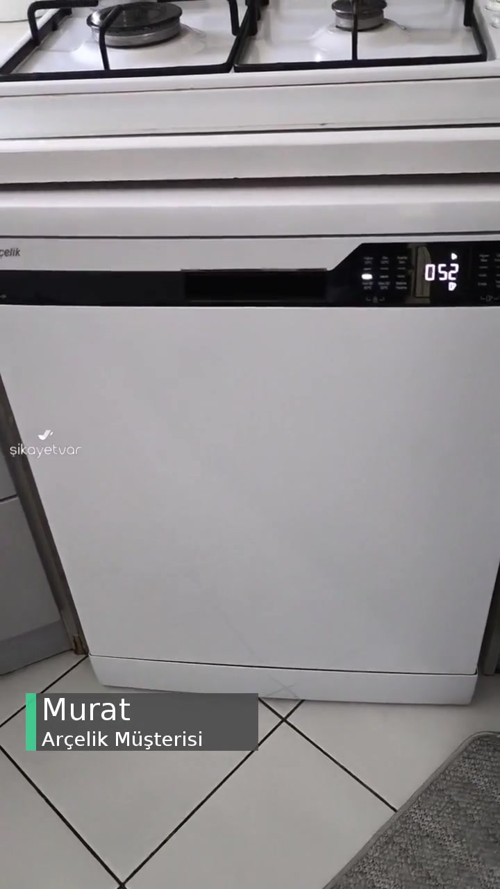 Arçelik Bulaşık Makinesi Gürültülü Çalışma videonun kapak resmi