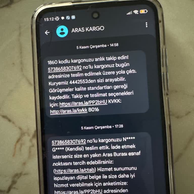 Aras Kargo’da Kayıp Kargo İçin İki Aylık Çözülmeyen Sorun Ve 1200 TL Tazminat Talebi