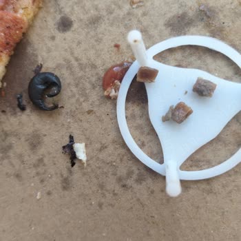 Pizza İçinde Sert Cisim Çıktı Güvenlik Ve Hijyen Endişesi