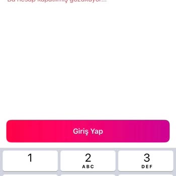 Silinen Hesabımın E-Posta Ve Telefonu Engellendi Yeni Hesap Açamıyorum