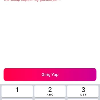 Silinen Hesabımın E-Posta Ve Telefonu Engellendi Yeni Hesap Açamıyorum