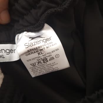 Defolu Eşofmanın Değişimi İçin Cevap Gelmeyen Slazenger