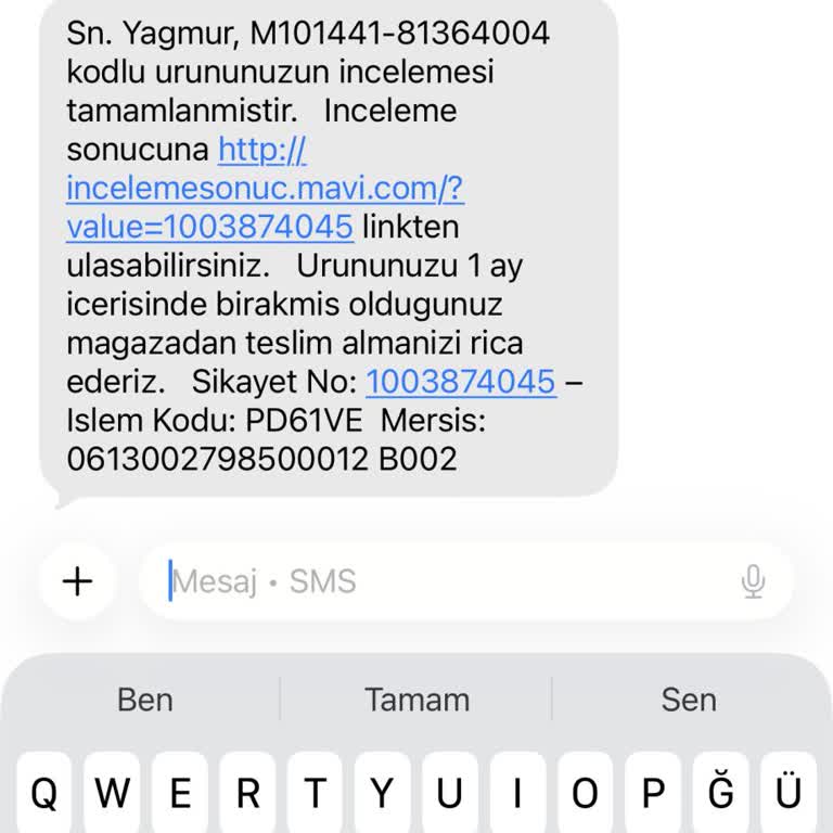 Mavi Mağazadan Aldığım Jean Pantolonun Hızlı Esnemesi Ve Reddedilen İade Talebi
