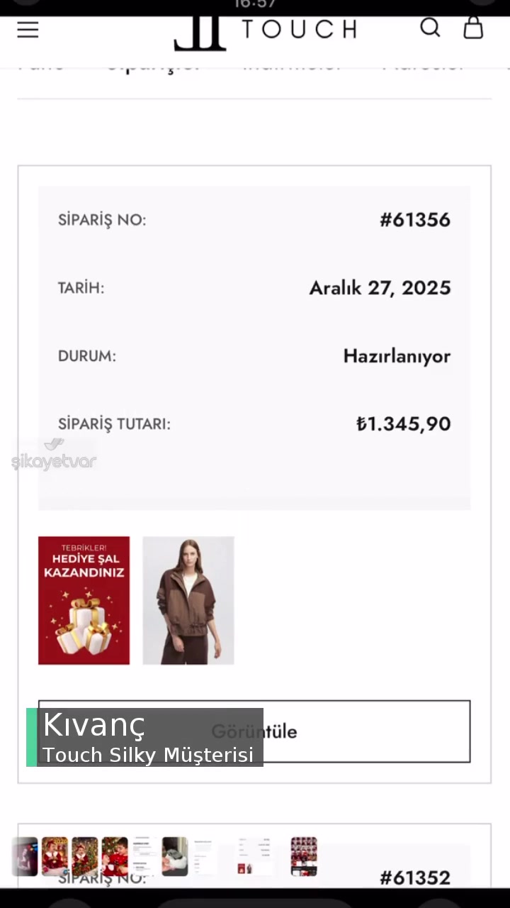 Touch Silky Alışverişte Tutarsızlık videonun kapak resmi