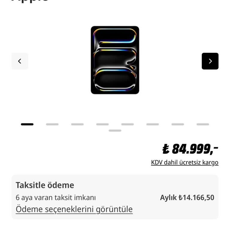 İPad Pro Siparişinde Kargo Gecikmesi Ve ParaPuanı Verilmemesi