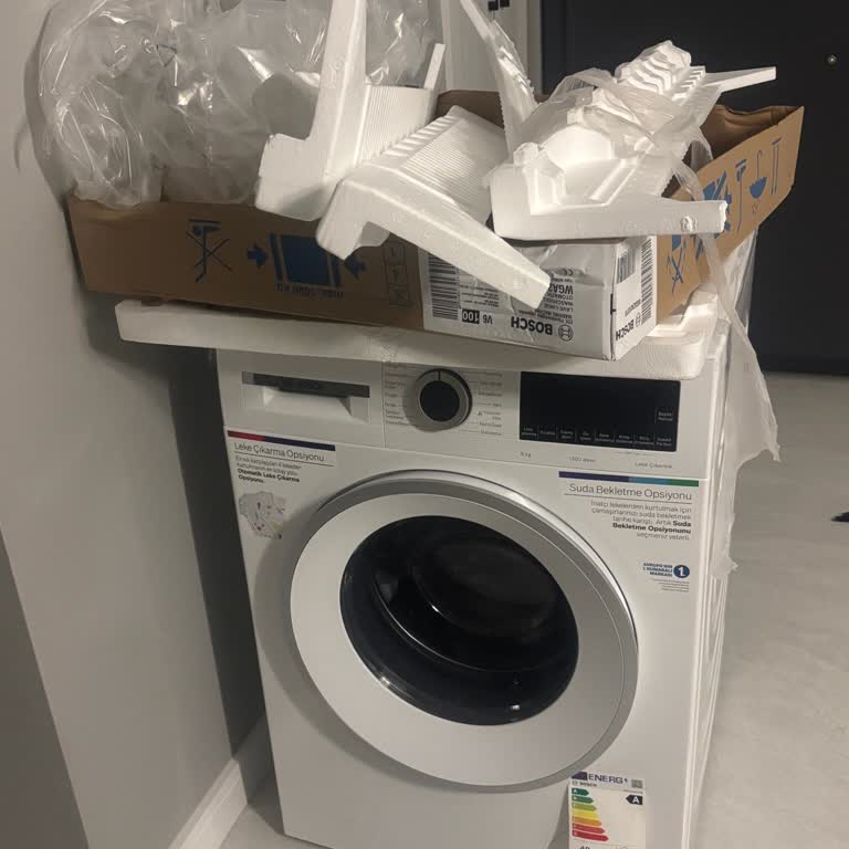 Bosch Yanlış Çamaşır Makinesi Teslim Edildi, Cevapsız Lojistik Ve Müşteri Hizmetleri!
